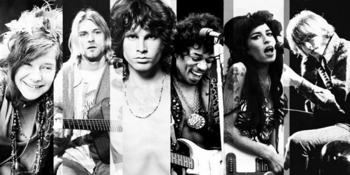 Club 27, Jim Morrison, Jimi Hendrix