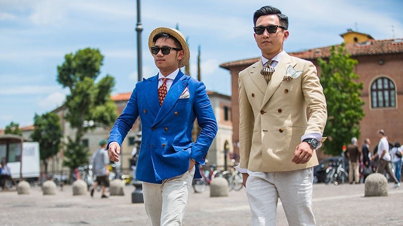 How To Wear Double Breasted Suits and Blazers Men's Fashion- Mixing Your Trousers And Blazers