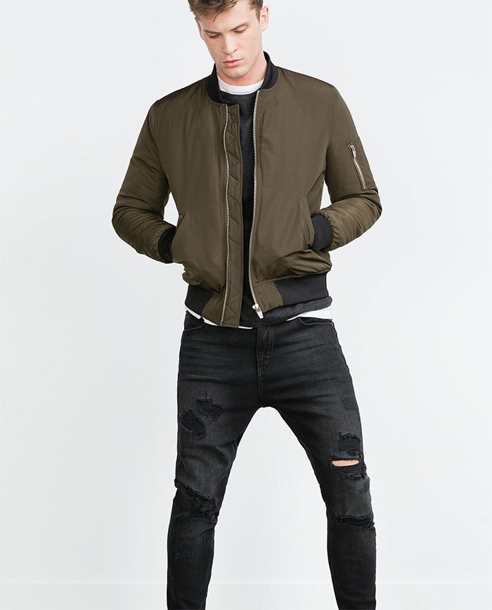 zara mens jackets india