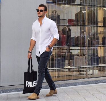 Casual white shirt Five Ways To Wear White Shirt During Summers