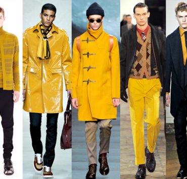 Fall 2011 Menswear trend yellow 01 5 Fashion Cities For Men To Take Inspiration From
