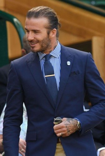 David Beckham 1 The Suits Lesson From Wimbledon 2017