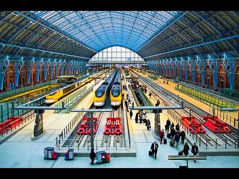 St. Pancras International London UK 10 Most Gorgeous Railway Stations Of The World